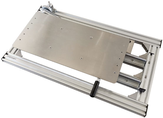 520mm*250mm*100mm Τρακιστικό τραπέζι για κωδικοποίηση ρυθμιζόμενο με θήκη εκτυπωτή