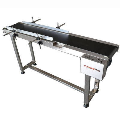1500*300*750mm Σταθερή ημερομηνία κωδικοποίησης μεταγωγική μηχανή ταιριάζει με CIJ εκτυπωτή