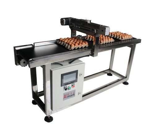 Μεταβλητή συχνότητα 8s/τρίνιο Stepper Motor Egg Coding Conveyor για εκτύπωση
